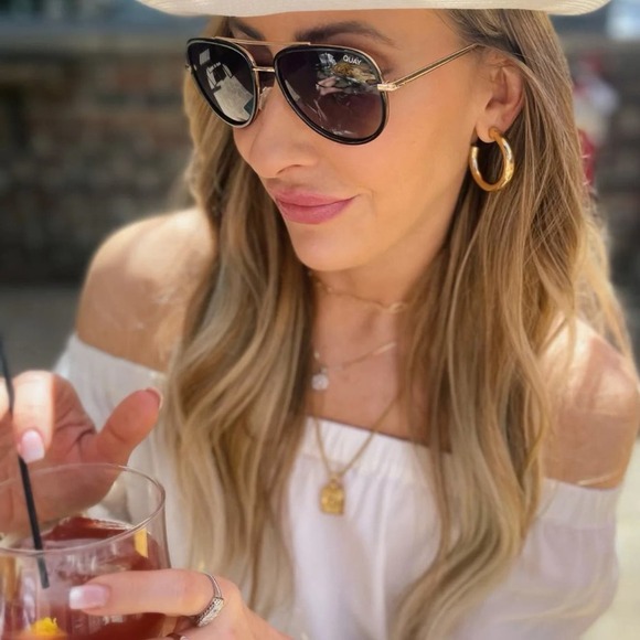 L GEORGE Designs Kennedy Hoop Earrings - Picture 2 of 5